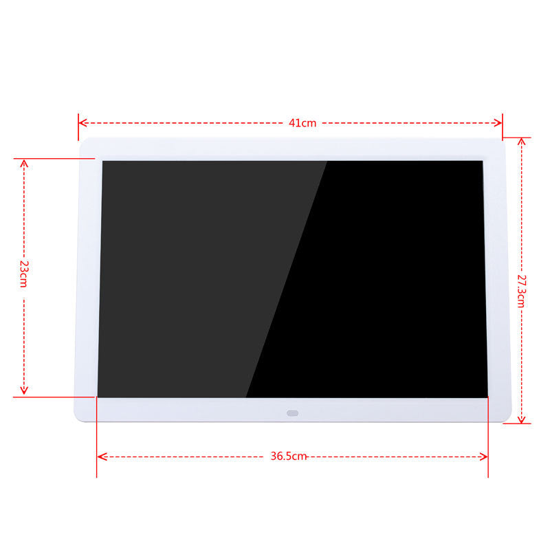 High-definition Digital Photo Frame 17 Inch Electronic Album Display Stand